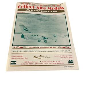 Collect Aire Models Advisor Catalog Vol 17 #3 Winter 1996/97